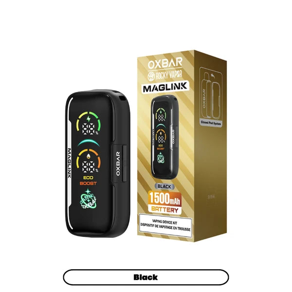 Rocky Vapor Oxbar Maglink 90K Battery Black